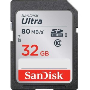 مموری Sandisk Ultra Class 10 80MB/s SDHC 32GB