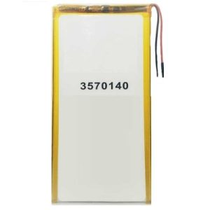 باتری لیتیوم پلیمر با ظرفیت 6000mAh سایز 3570140