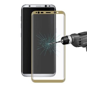 محافظ صفحه گلس رنگی خم برای Samsung Galaxy S8 / G950