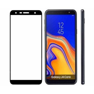 محافظ صفحه Samsung Galaxy J4 Core / J410 Color 9D Glass